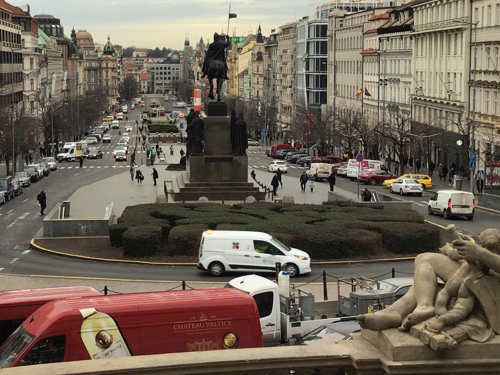 Pomník sv. Václava na Václavském náměstí