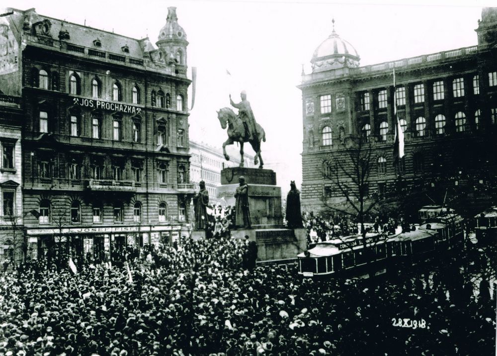 Pomník sv. Václava na Václavském náměstí