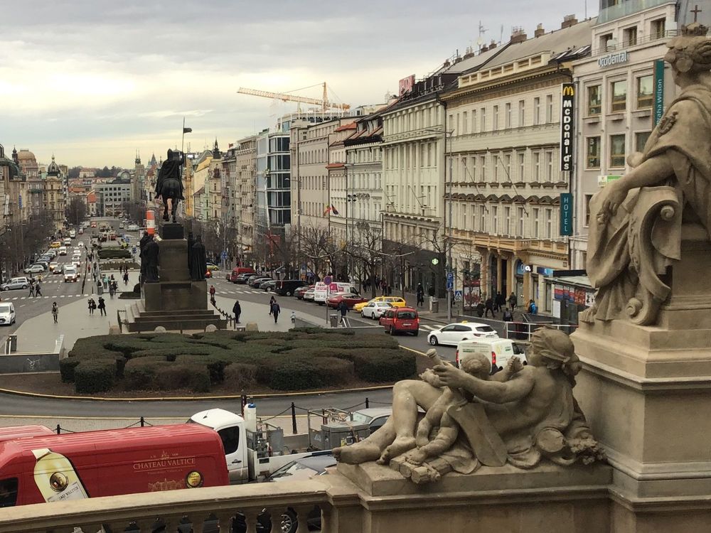 Pomník sv. Václava na Václavském náměstí